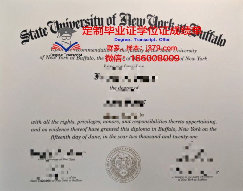 纽约州立大学下州医学中心毕业证书图片模板(纽约州立大学布法罗分校毕业证)