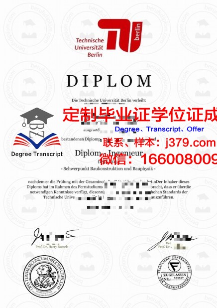 柏林自由大学毕业证书时间