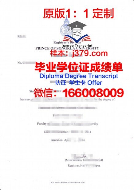 泰国国王科技大学 diploma 毕业证