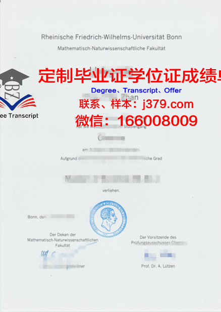 波恩大学毕业证图片高清(波恩大学毕业证图片高清大图)