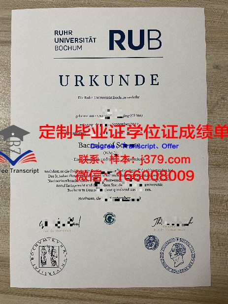 波鸿大学毕业证书原件(大学毕业证书弄丢了怎么补办)