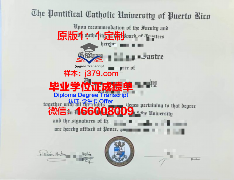 波多黎各大学里奥彼得拉斯分校毕业证高清图(美国波多黎各大学世界排名)