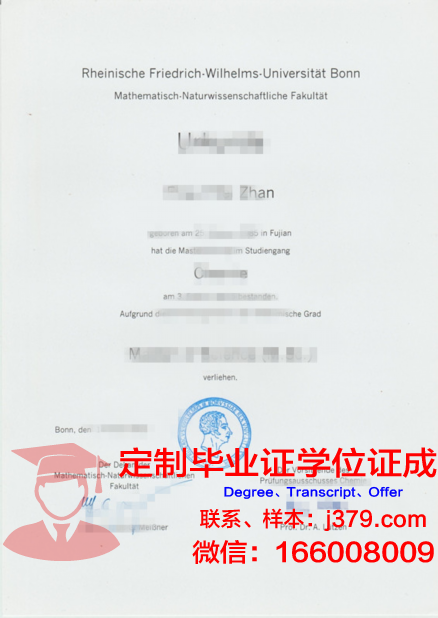 波恩大学毕业证书(波恩大学吧)