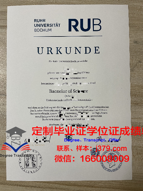 波鸿大学学位证：一份承载荣誉与梦想的证书