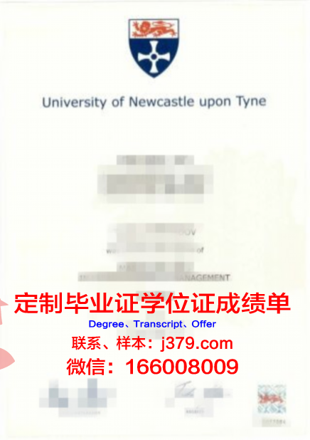 纽卡斯尔毕业证：一份跨越国界的荣誉证书
