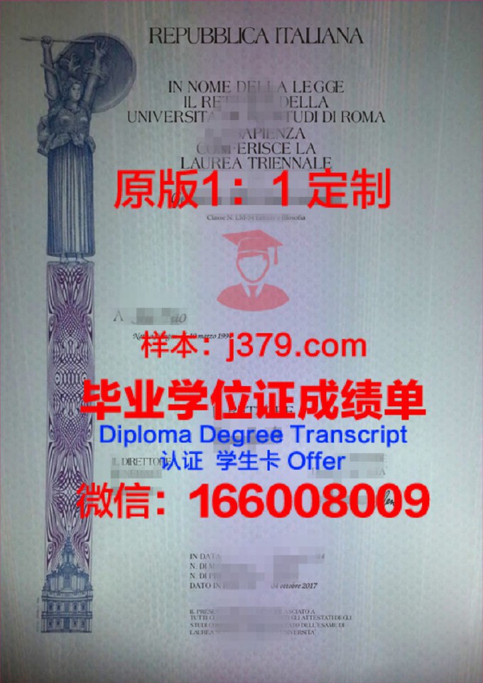 罗马第二大学毕业证书原件(意大利罗马大学毕业证)